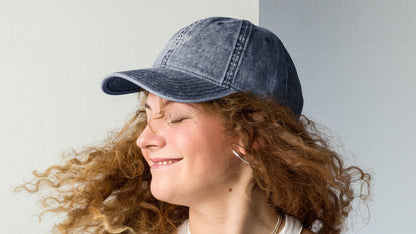 Gorra sarga algodón vintage