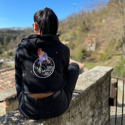 Sudadera corta Soy La Puta Ama