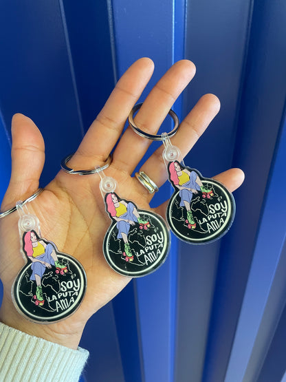 Llavero Soy La Puta Ama